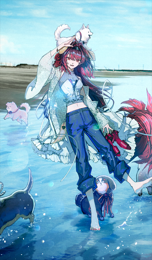 kyokutei bakin, sousuke, shinbei, daikaku, kobungo, and 1 more (fate and 1 more) drawn by endo_(takolegs)
