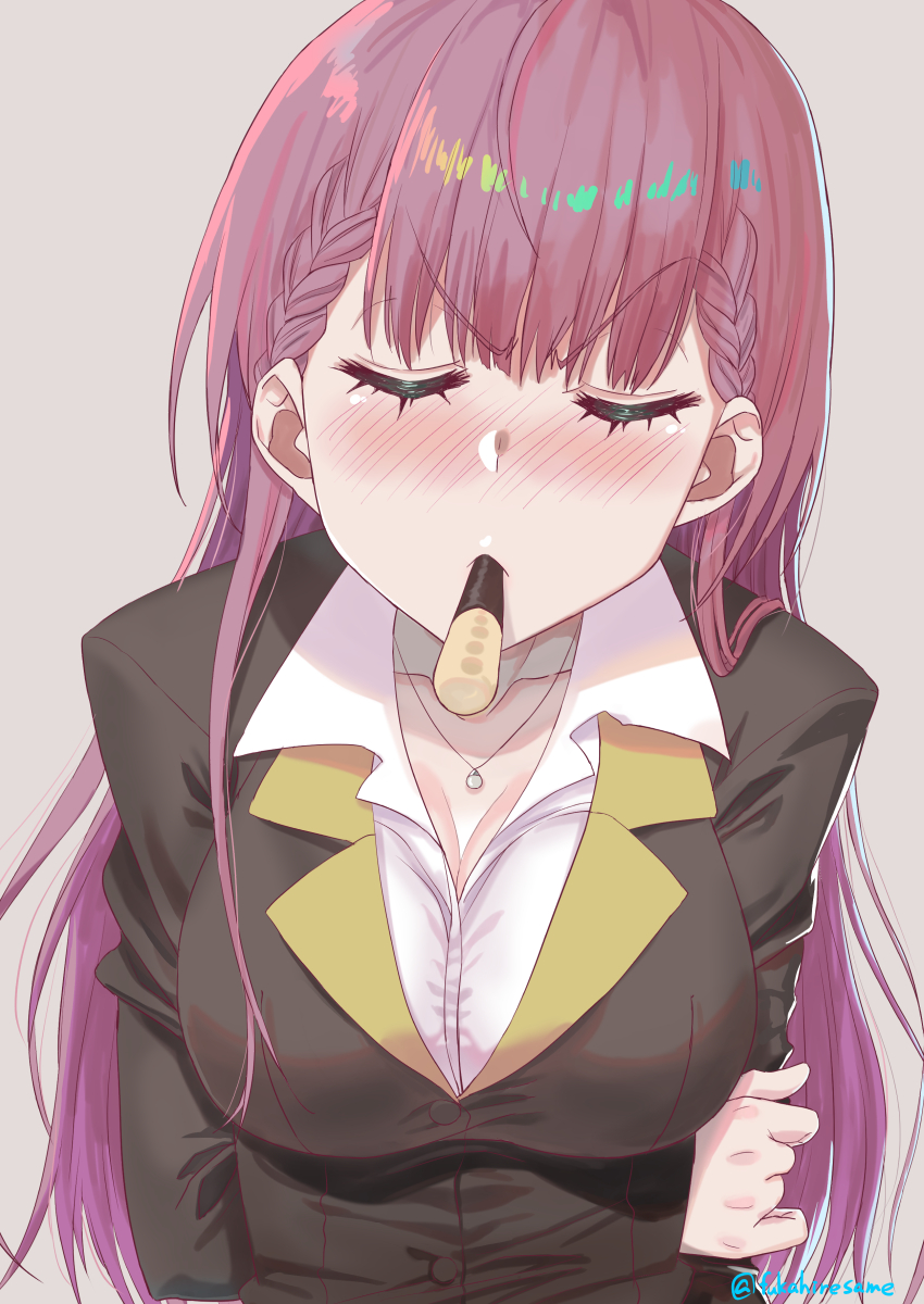 kirisu mafuyu (bokutachi wa benkyou ga dekinai) drawn by same_no_fukahire