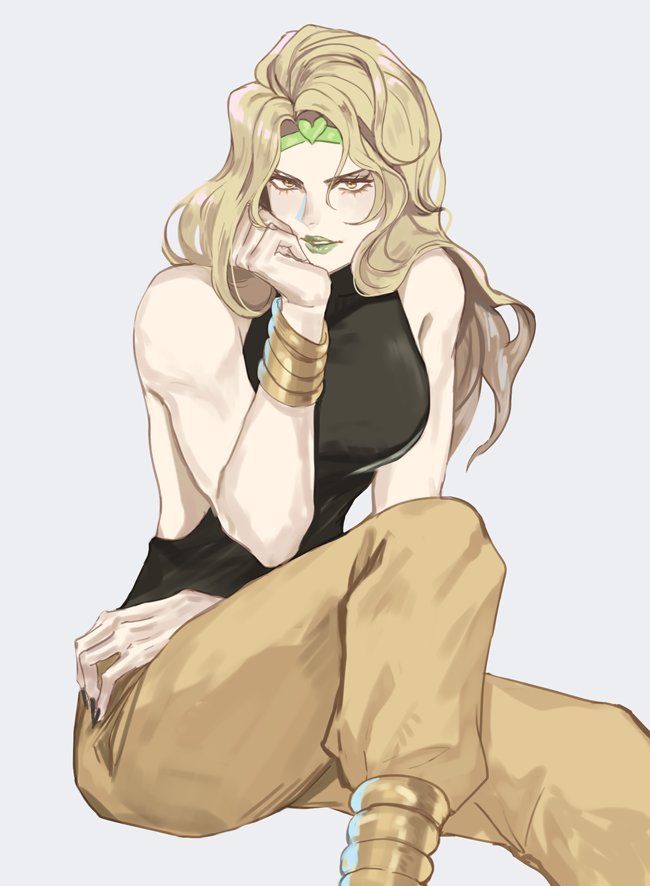 dio brando (jojo no kimyou na bouken and 1 more) drawn by yepnean