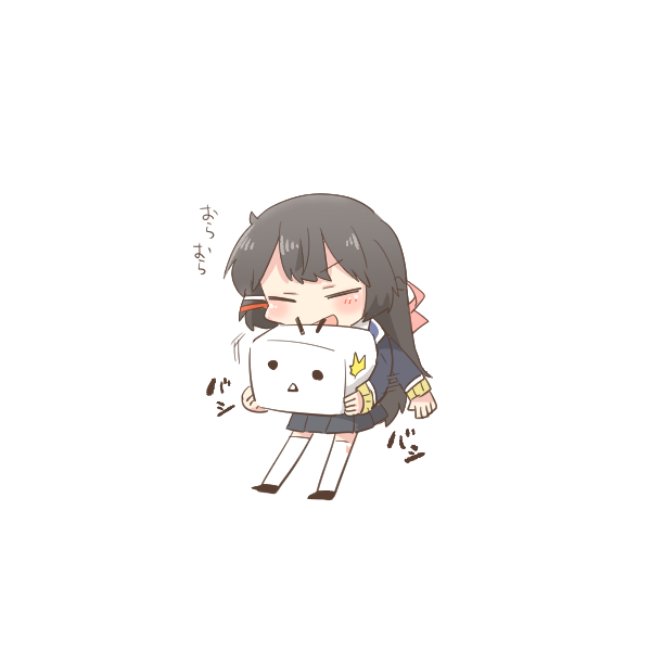 tsukino mito and terebi-chan (nijisanji and 1 more) drawn by rebecca_(keinelove)