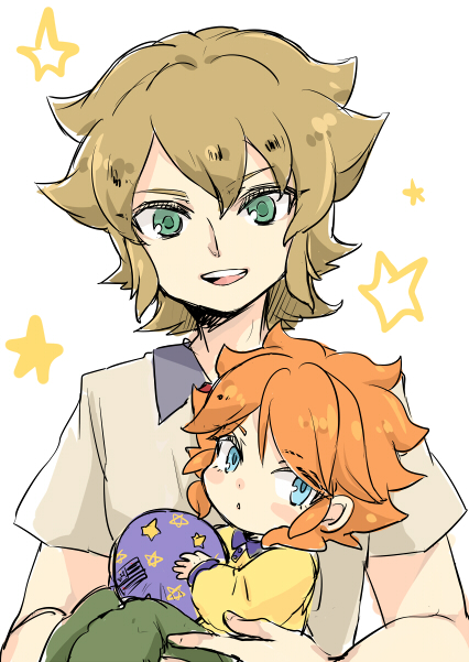 amemiya taiyou and mark kruger (inazuma eleven go and 1 more) drawn by tobi_(one)