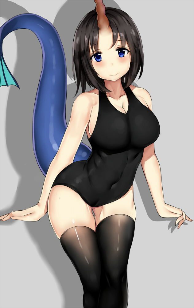 elma (kobayashi-san chi no maidragon) drawn by yi1_(yl1)
