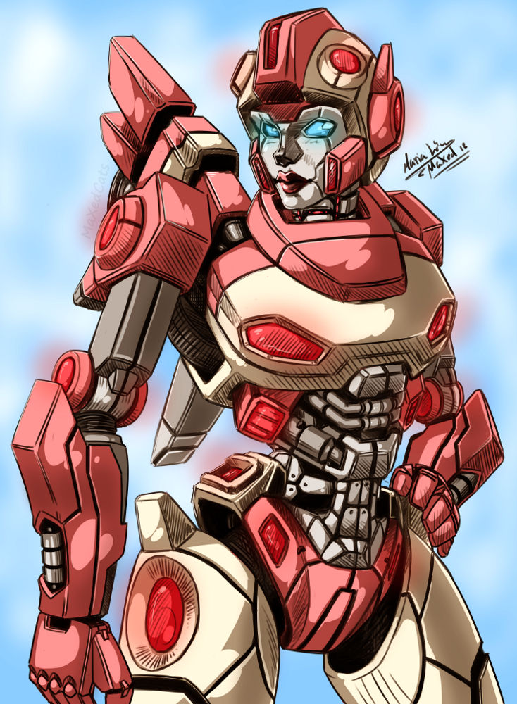 arcee (transformers and 1 more) drawn by kanellonn