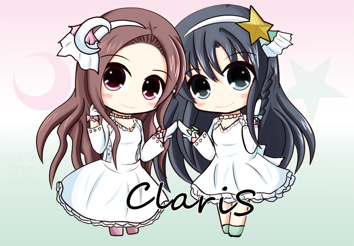 clara and karen (claris) drawn by yasu_(checkit)