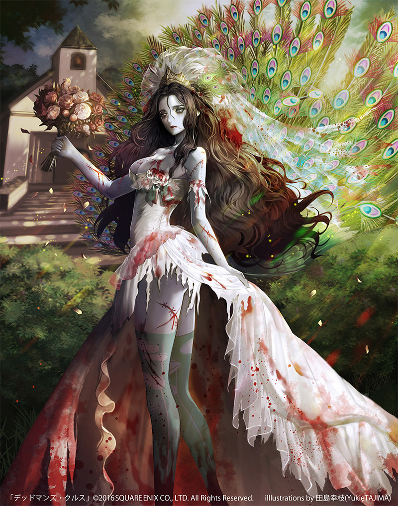 square enix and 1 more drawn by tajima_yukie