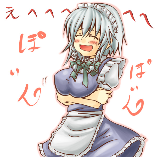 izayoi sakuya (touhou) drawn by mamoi