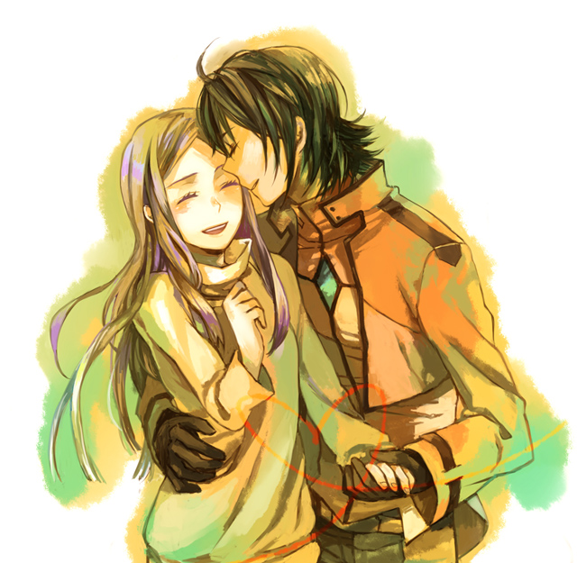 allelujah haptism and soma peries (gundam and 1 more) drawn by shinono