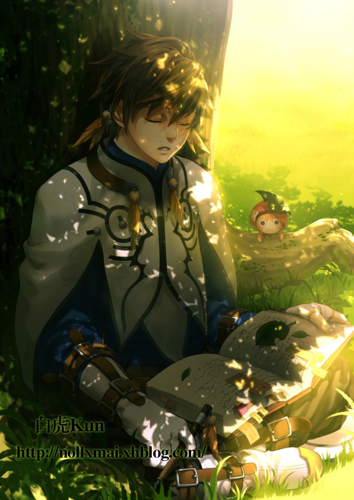 sorey and phoenix (tales of and 1 more) drawn by nollxmai