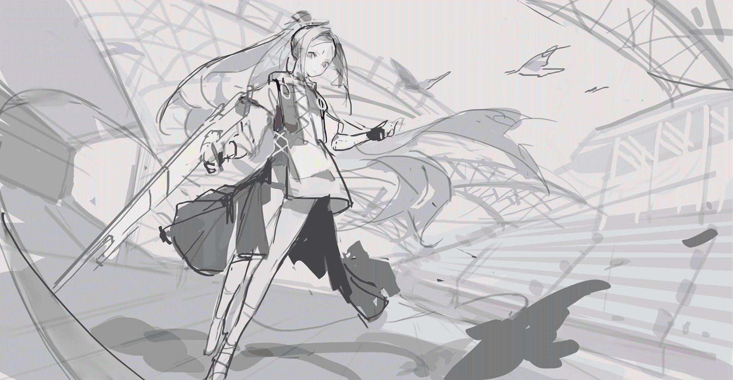 hakurou (onmyoji and 1 more) drawn by ruoganzhao
