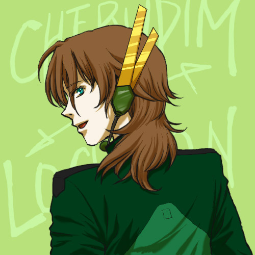 lockon stratos and lyle dylandy (gundam and 1 more) drawn by hairu_(690n)