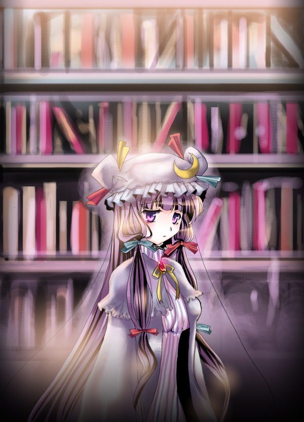 patchouli knowledge (touhou) drawn by sakayaki_(burning_soul)