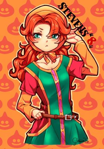 maribel (dragon quest and 1 more) drawn by stevens8