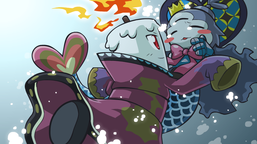 oktavia von seckendorff and ophelia (mahou shoujo madoka magica) drawn by coffgirl