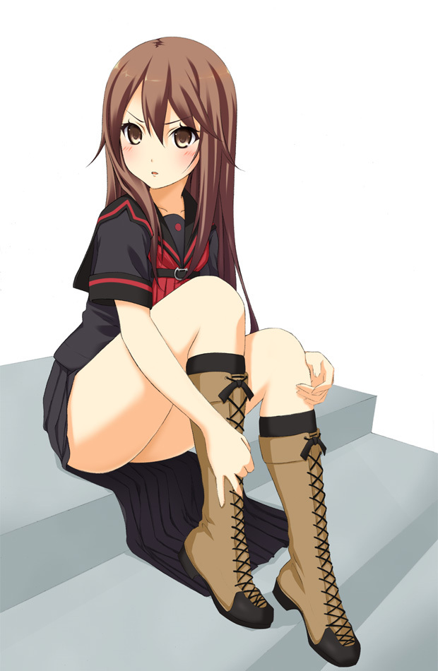 ookami ryouko (ookami-san) drawn by aori_(remilia_u-uu)