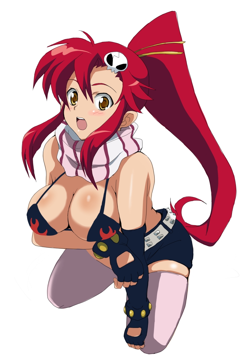 yoko littner (tengen toppa gurren lagann) drawn by toku