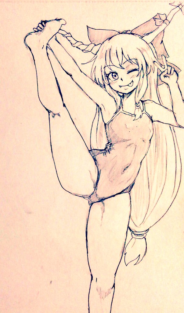 ibuki suika (touhou) drawn by d-m_(dii_emu)