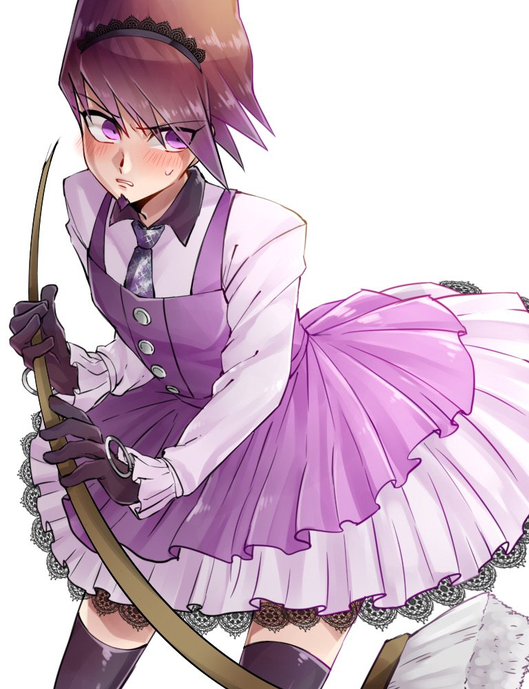 momota kaito and tojo kirumi (danganronpa and 1 more) drawn by aoko_(blue_9140)