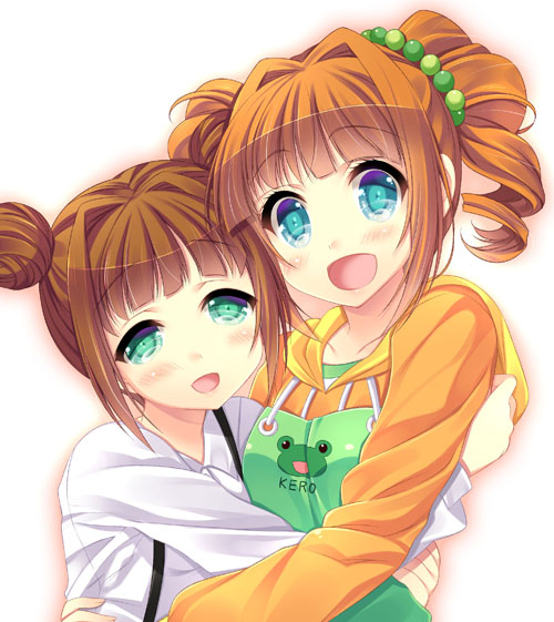takatsuki yayoi and takatsuki kasumi (idolmaster) drawn by mitsumomo_mamu