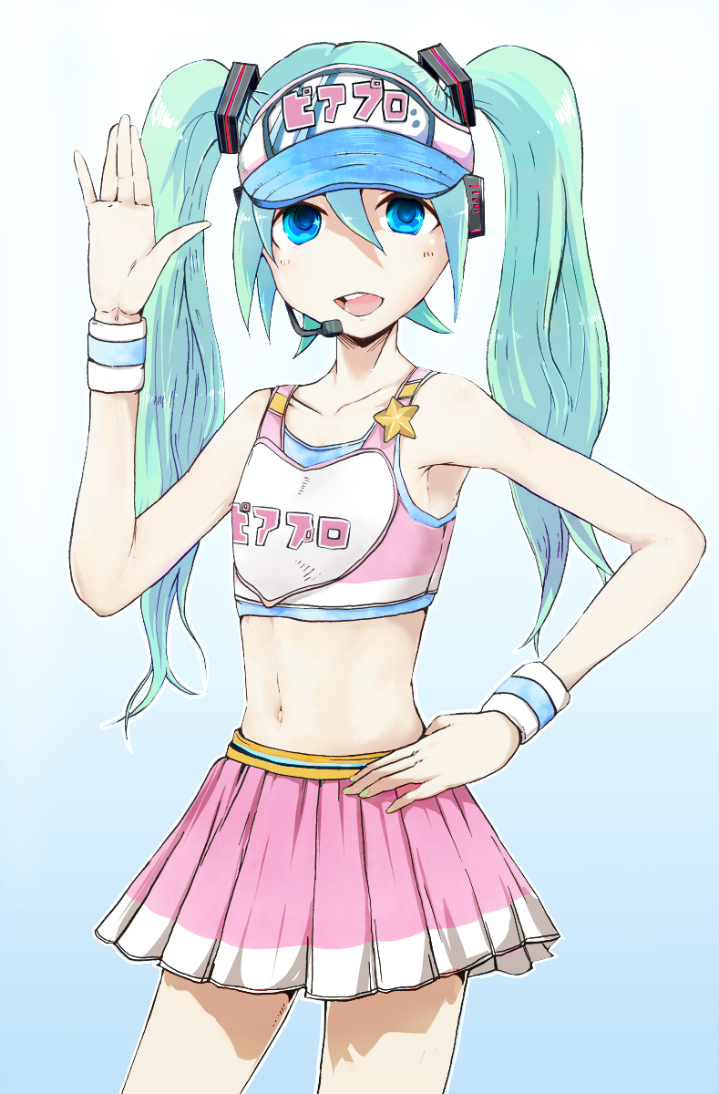 hatsune miku (vocaloid and 2 more) drawn by kenshin_(kenshin3)