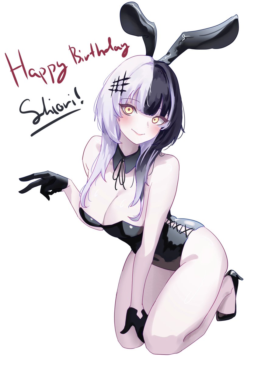 shiori novella (hololive and 1 more) drawn by mofumogu_(mogu-tan)