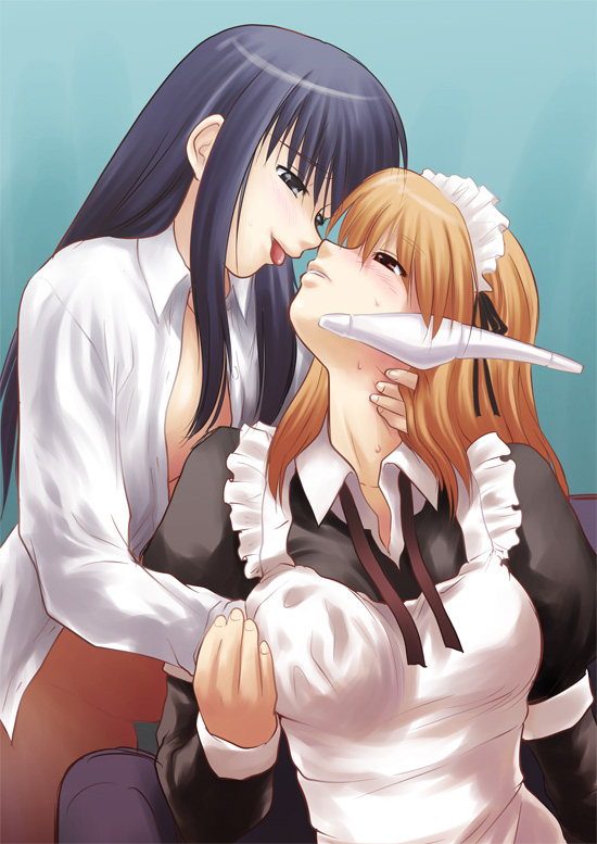 kurusugawa ayaka and serio (to heart) drawn by sakaki_imasato