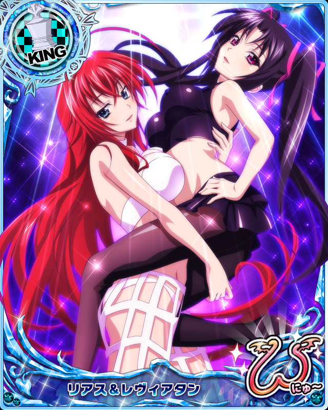 rias gremory and serafall leviathan (high school dxd and 1 more)