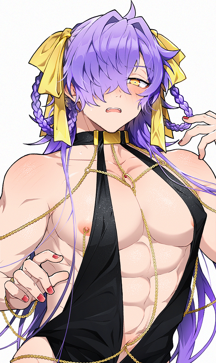 bb, okada izou, and bb dubai (fate and 1 more) drawn by honi_(ohohoni)