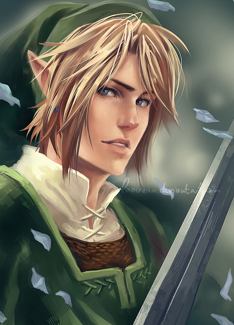 link (the legend of zelda and 1 more) drawn by laovaan
