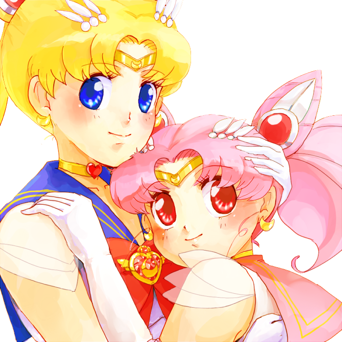 tsukino usagi, sailor moon, chibi usa, sailor chibi moon, super sailor moon, and 1 more (bishoujo senshi sailor moon and 1 more) drawn by azuma_yukihiko