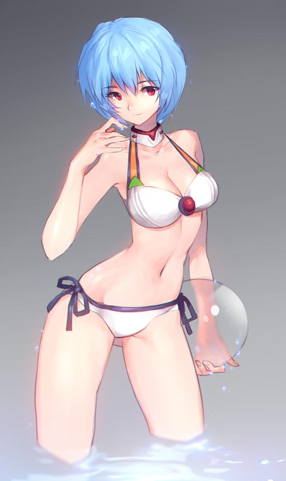 ayanami rei (neon genesis evangelion) drawn by matsuki_ringo