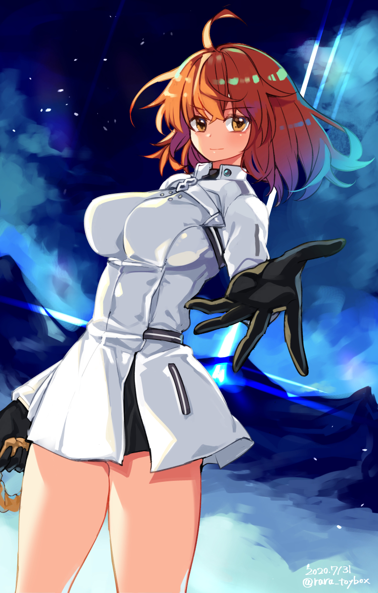 fujimaru ritsuka (fate and 1 more) drawn by ruri_rarako