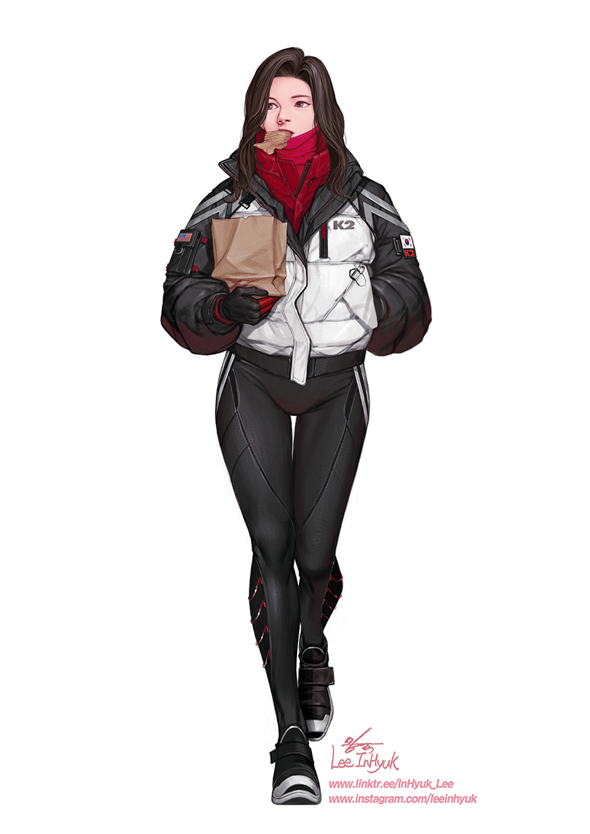 silk (marvel and 1 more) drawn by in-hyuk_lee