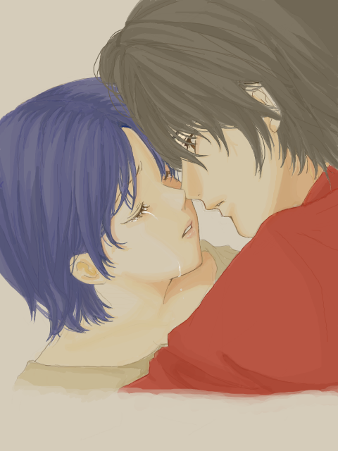 tendou akane and saotome ranma (ranma 1/2) drawn by keroonyo