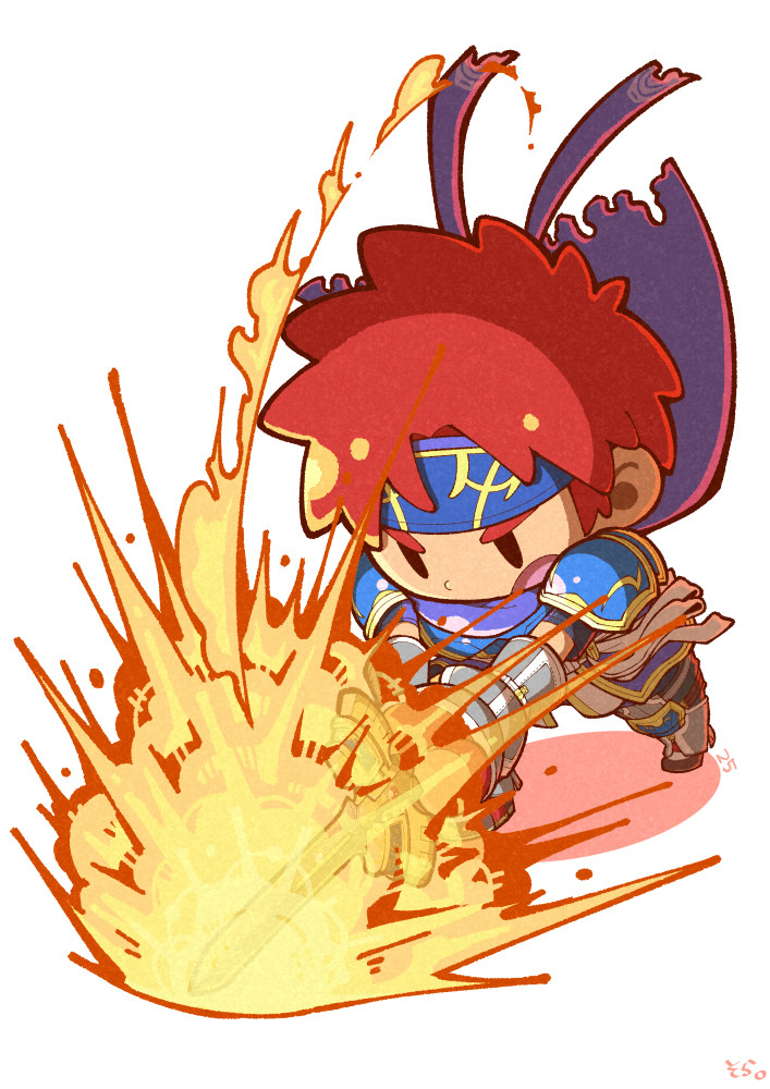 roy (fire emblem and 2 more) drawn by 04sora40