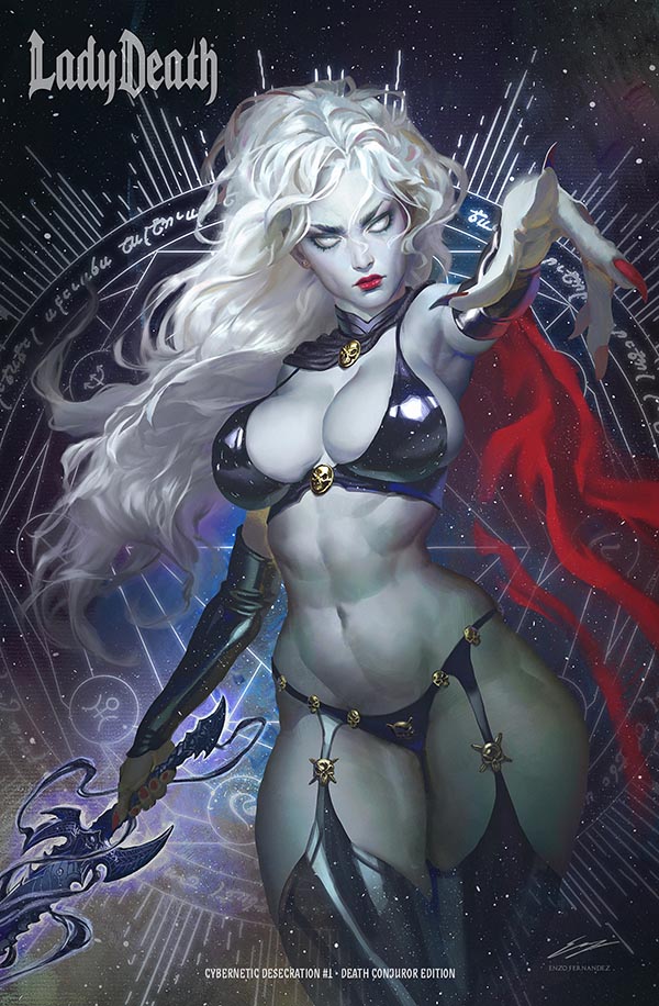 lady death (lady death) drawn by enzo_fernandez