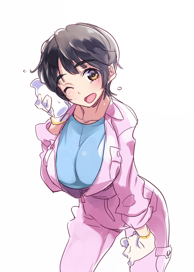 oikawa shizuku (idolmaster and 1 more) drawn by kawaty