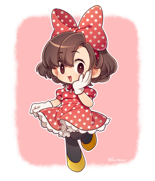 minnie mouse (mickey mouse & friends) drawn by kiri_futoshi