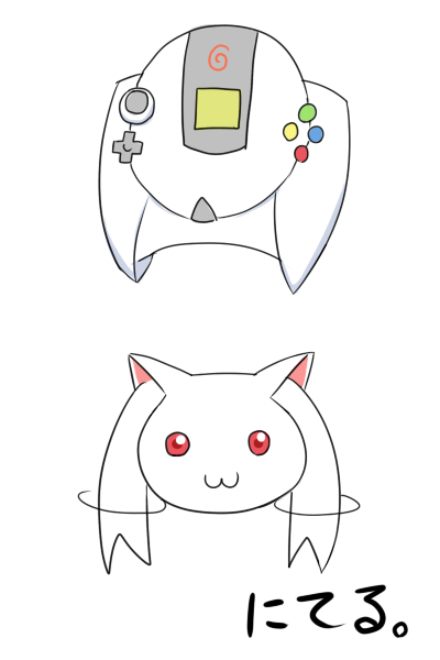 kyubey (mahou shoujo madoka magica and 1 more) drawn by take_(shokumu-taiman)