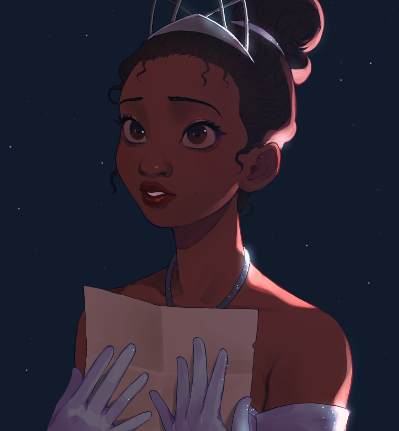 tiana (the princess and the frog) drawn by pano_(mohayayamai)