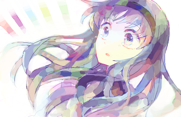 akemi homura (mahou shoujo madoka magica) drawn by kayabuki