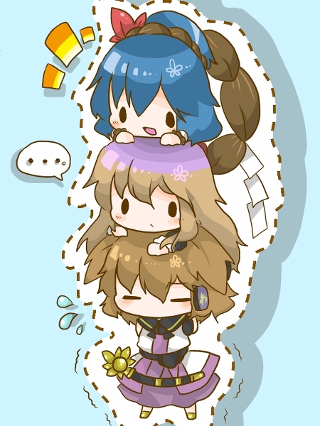hijiri byakuren, yasaka kanako, and toyosatomimi no miko (touhou and 1 more) drawn by oshaki_(iyoka)