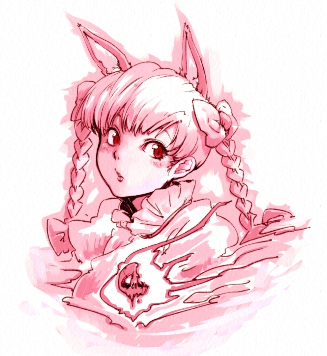 kaenbyou rin (touhou) drawn by harusame_(unmei_no_ikasumi)