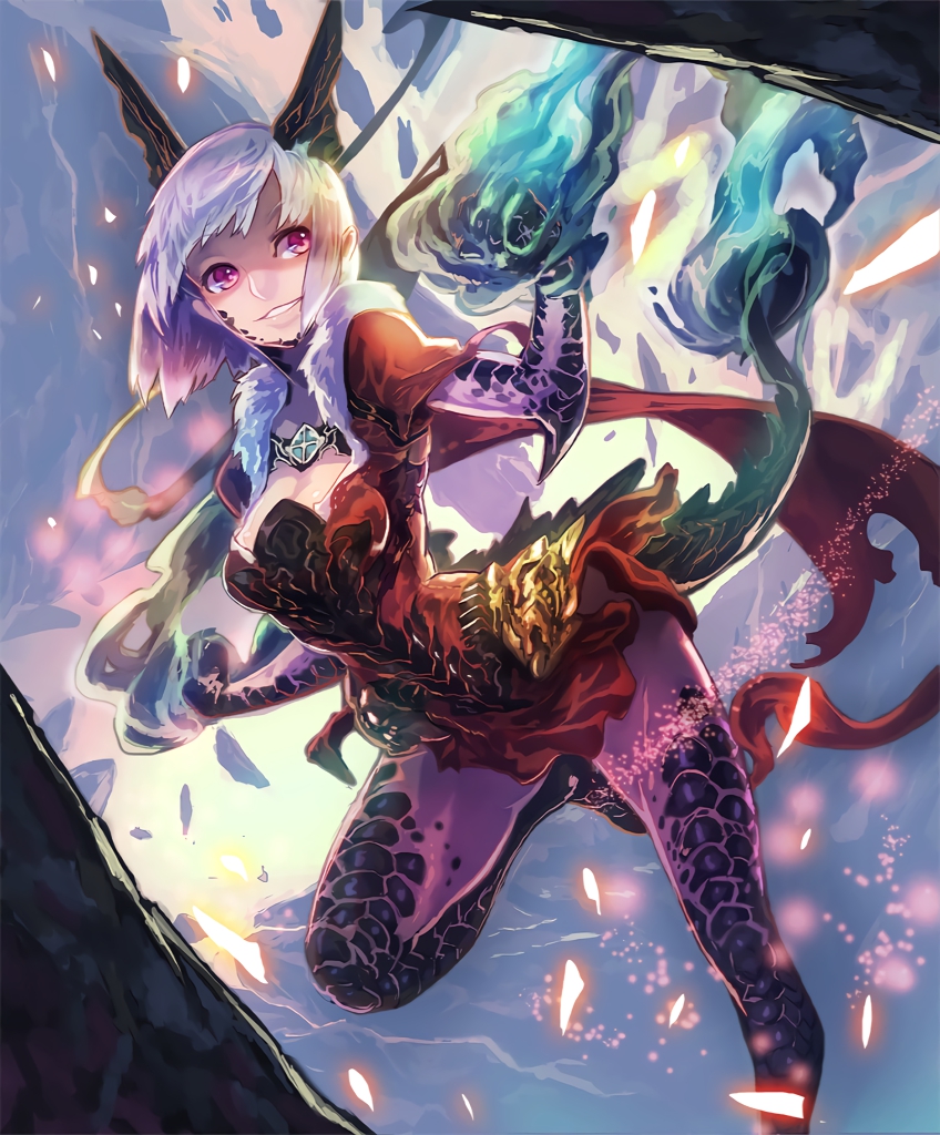 wildfang dragonewt (shingeki no bahamut and 1 more)