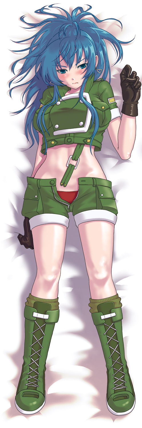 leona heidern (the king of fighters) drawn by sakura_mafumi
