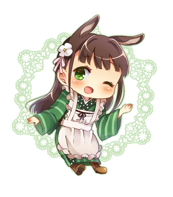 ujimatsu chiya (gochuumon wa usagi desu ka?) drawn by usameruti