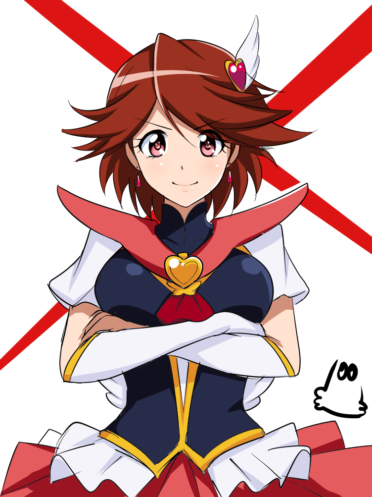 cure southern cross (precure and 1 more) drawn by jabara_tornado