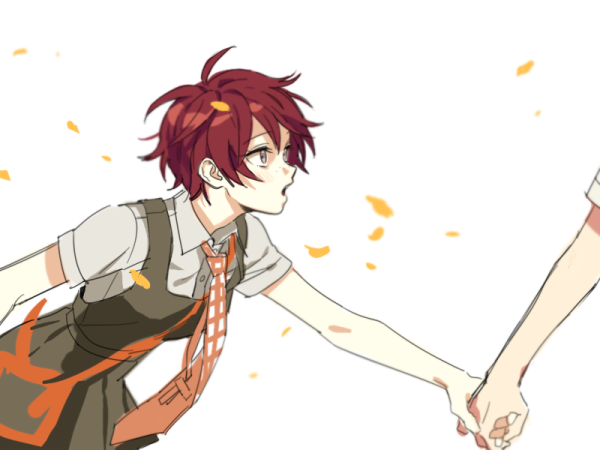 hinata hajime and koizumi mahiru (danganronpa and 1 more) drawn by dg_xhs