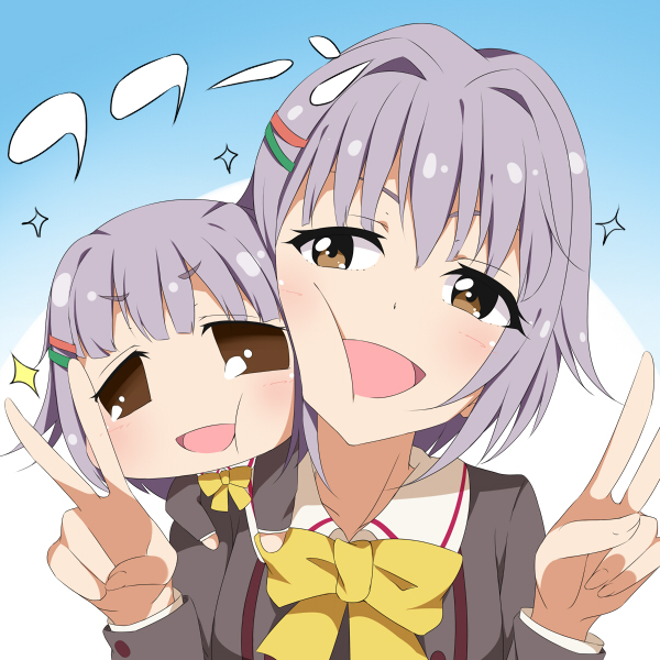 koshimizu sachiko (idolmaster and 2 more) drawn by hitotsuki_nanoka