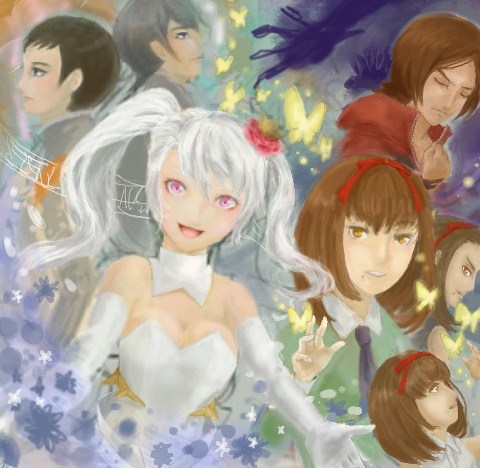 suou tatsuya, sonomura maki, serph, mu, sera, and 3 more (persona and 4 more) drawn by takumi0101