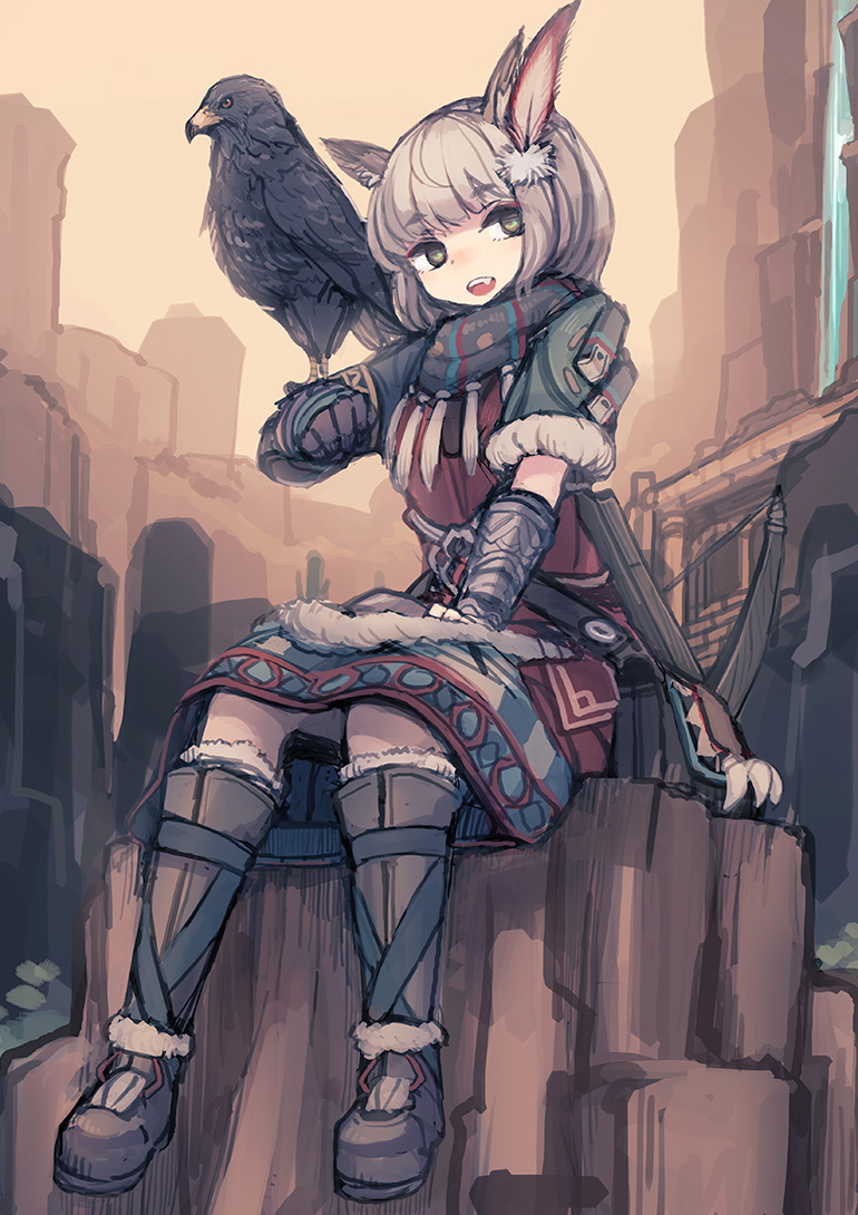falconer (tree of savior) drawn by bee_(deadflow)
